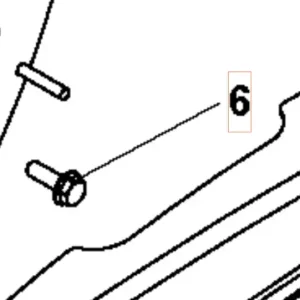 Fynd Screw H M8X25 Z Notched Should