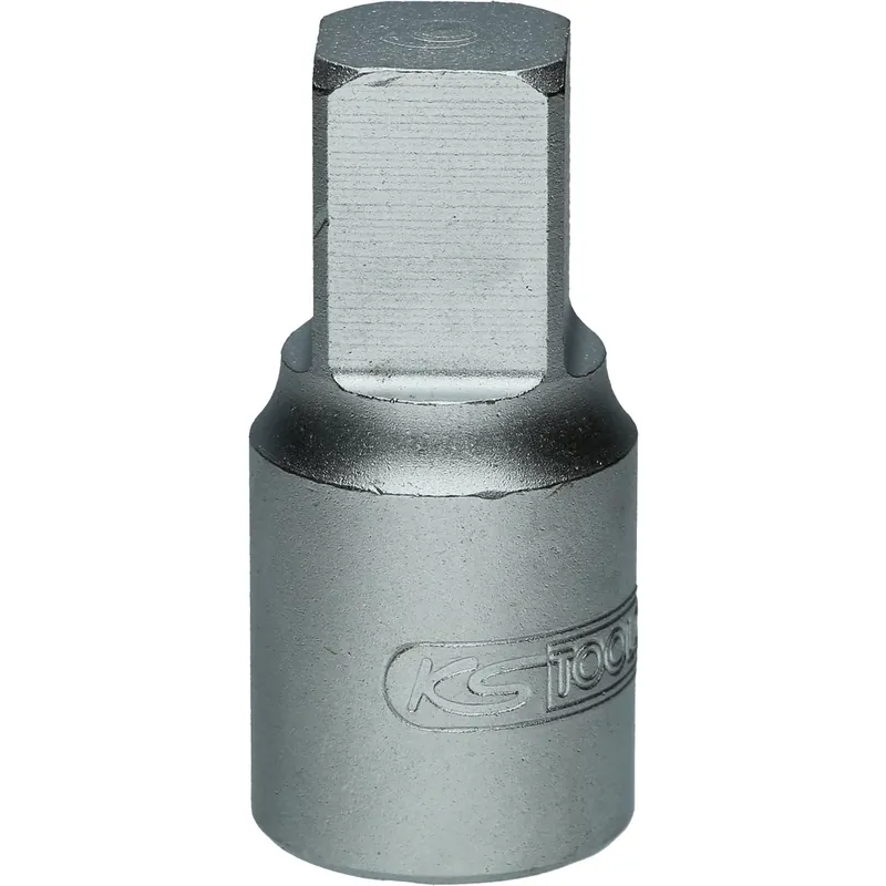 3/8" oljeservice-bit-hylsa för innerfyrkants skruvar. 12 mm I lager