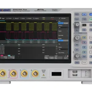 Oscilloskop 100MHz 4-kan Siglent SDS2104X plus Populär