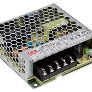 Switchat nätaggregat 12V 6A 72W Mean Well LRS-75-12 Expressleverans