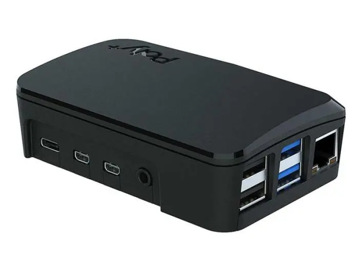 ARGON POLY+ inbyggnadslåda för Raspberry Pi 4 Snabb frakt