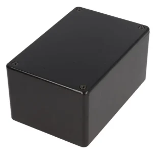 Begränsat antal Apparatlåda 120x80x55mm 1591TSBK svart