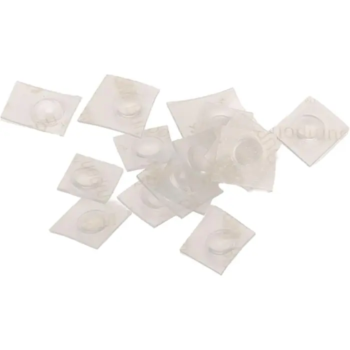 3M Bumpon gummifot &oslash;6.4x1.9mm transparent 10-pack Fynd