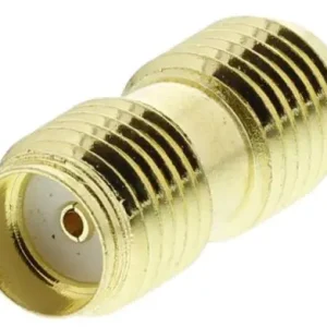 Rabatt Adapter SMA hona-hona guld