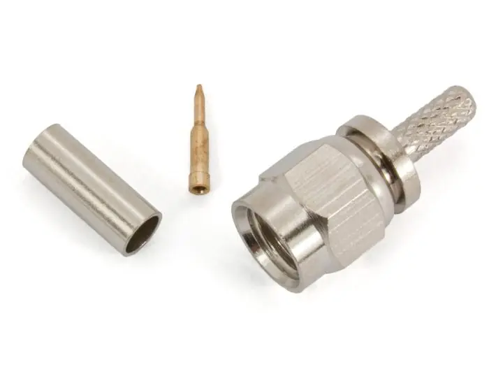 Rabatter SMA hane RG-174 crimp Max Gain