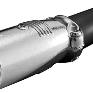 XLR 5P hane nickel Populär