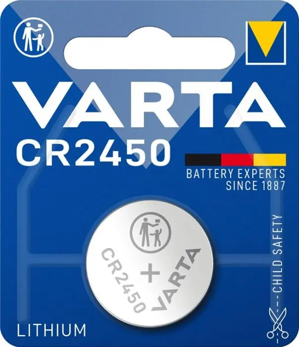 Köp nu CR2450 batteri litium 3V Varta