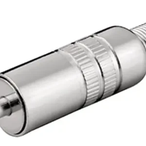 3.5mm hane 2-pol mono metall Rabatt