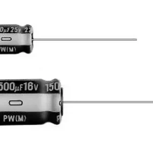 Begränsat antal Elektrolytkondensator 1500uF 16V 105C &Oslash;12.5x20