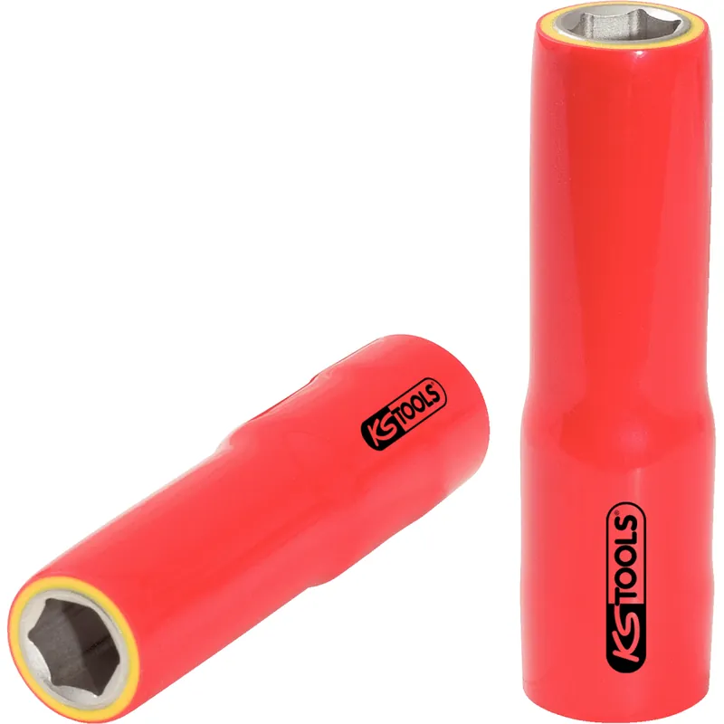 1/2" hylsa med skyddsisolering. lång. 24mm Populär