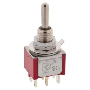 Vippomkopplare 2-pol on-off-on lödöron Köp nu