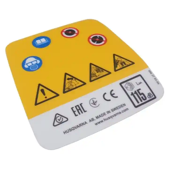 Snabb frakt Decal Warning