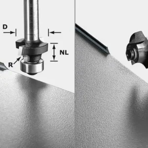 Festool Avrundningsfräs S8 HW R2 D20-KL OFK Säker betalning