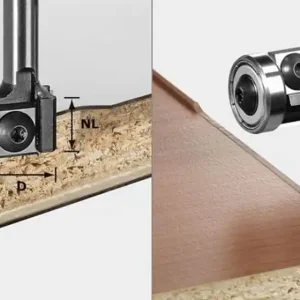 Festool Kantfräs med vändskär S8 HW D19 12x12 KL OFK Outlet