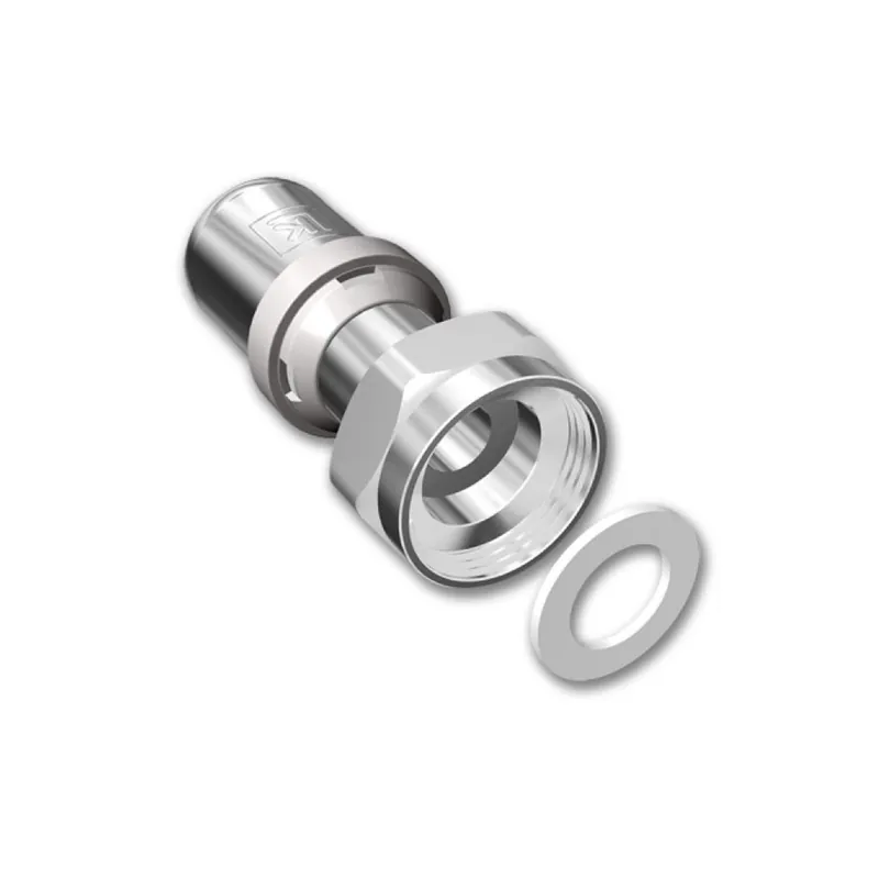 LK PressPex Rak Koppling Med Lekande Mutter AX16xG15 Nyhet