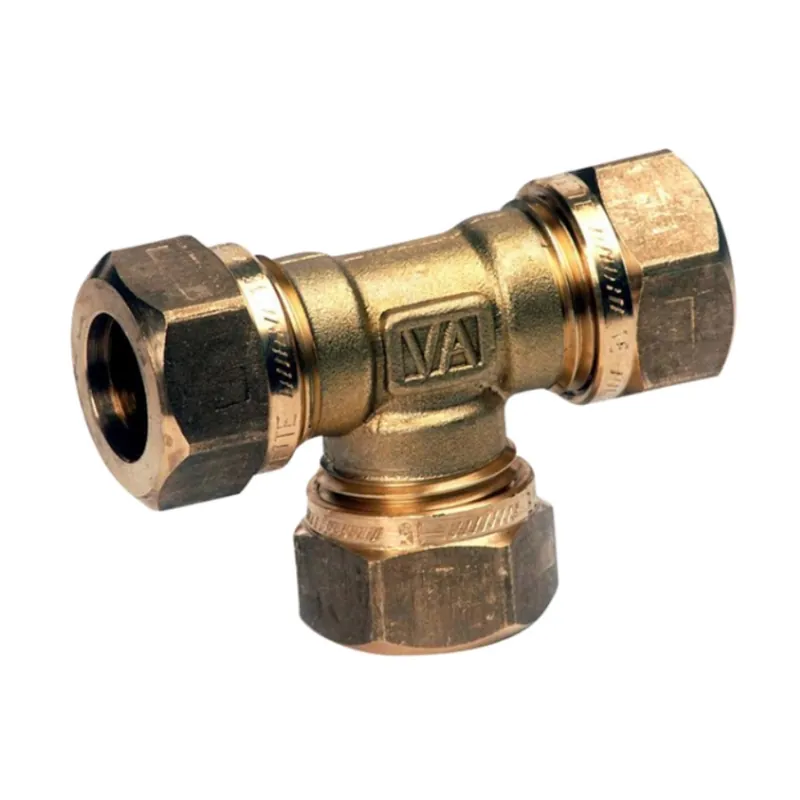 Vatette T-Rör Utan Stopp 16x15mm Gul Rabatter