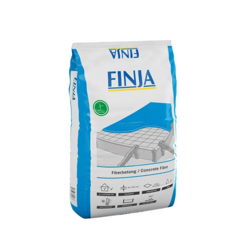Fiberbetong Vattentät och frostbeständig 40X25kg Rabatt