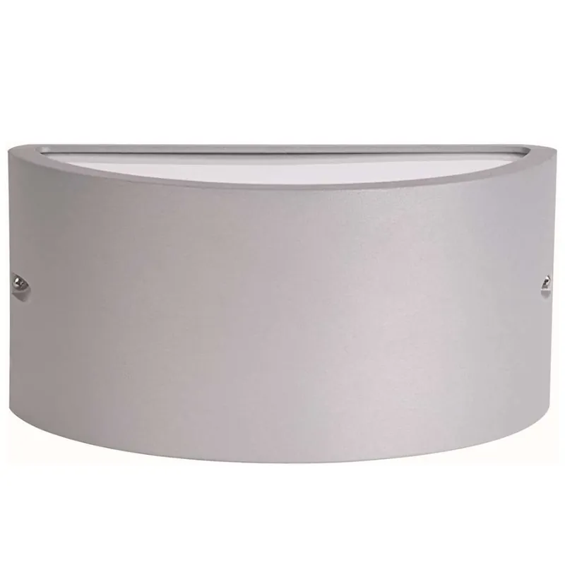 Fasadarmatur Nottingham, Silver, Opal, E27, IP44, Malmbergs 7717013 Kampanjpris