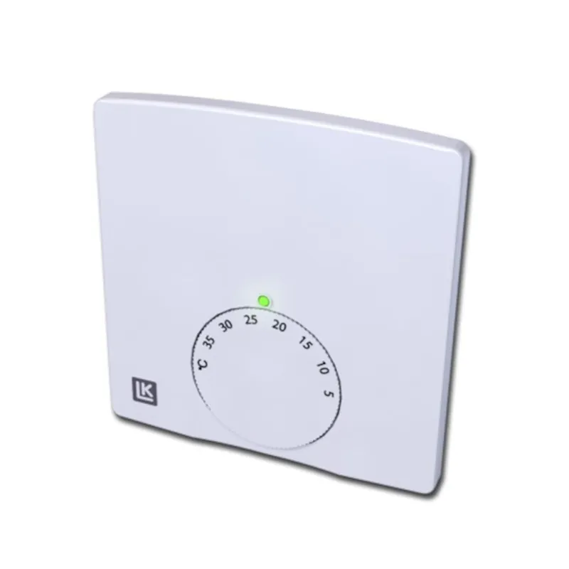 LK Rumstermostat S1 (NO) 24V AC IP30 Vit Outlet
