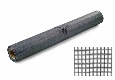 Erbjudande Insektsnät Glasfiber 82, 0,6x10m, Grå, Habo 2337
