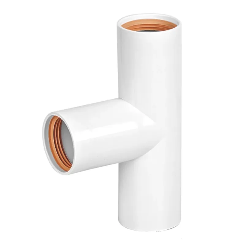 Rabatt T-Rör 32mmx90° PP Vit Faluplast