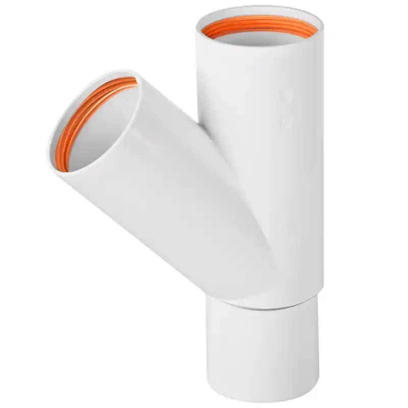 PP T-RÖR VIT 50 FP 75060, MED Populär