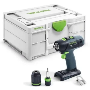 Festool T18+3 Li Basic Borr-/Skruvdragare 18V (utan batterier) Kampanj