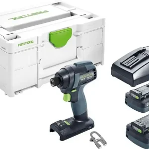 Expressleverans Festool TID 18 HPC 4,0 I-Plus Slagskruvdragare 18V (2x4,0ah HPC)