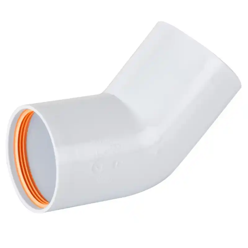 Beställ nu PP VINKEL VIT 50X45° FP 75030