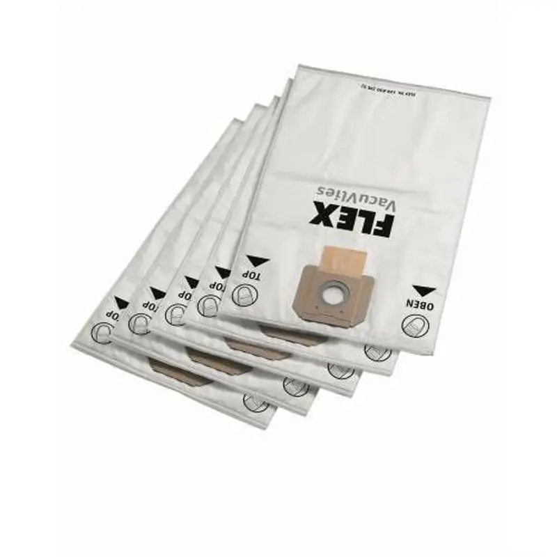 Flex Dammsugarpåse, 35L, Tyg, 5-pack Outlet