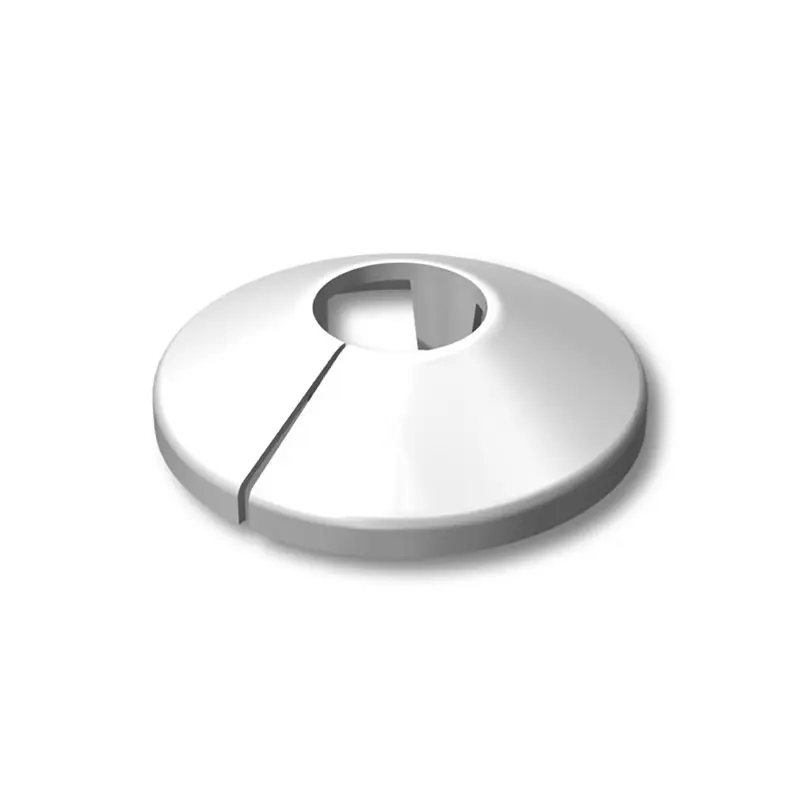 Endast idag LK Systems Täckbricka 16mm Enkel Delbar Vit