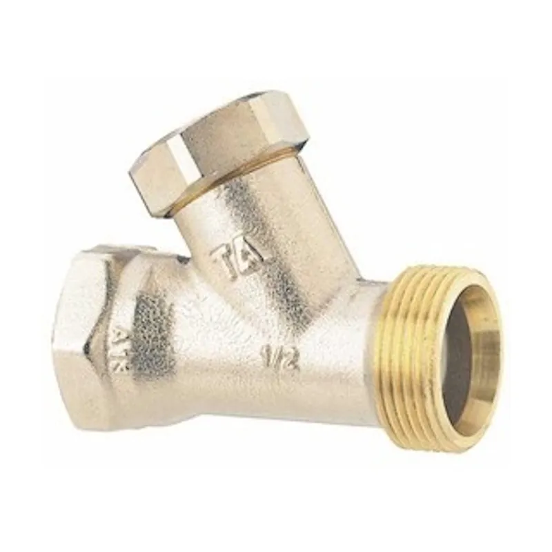 Returvent Rak M Avst Förn DN10 Förnicklad IMI Fynd