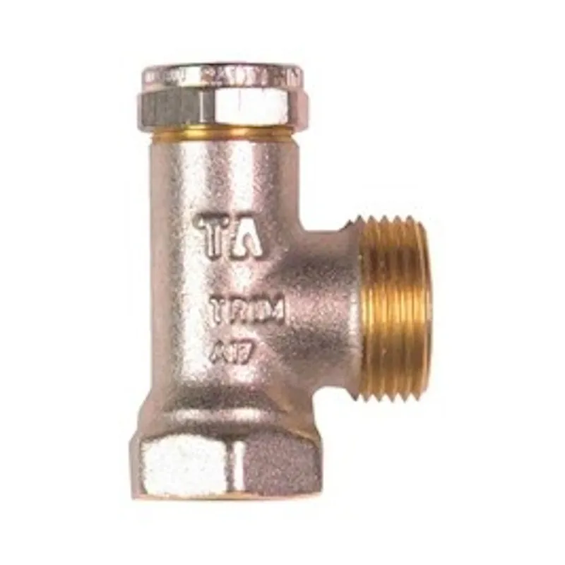 Nyhet Returvent Vink M Avst Förn DN10 Förnicklade IMI