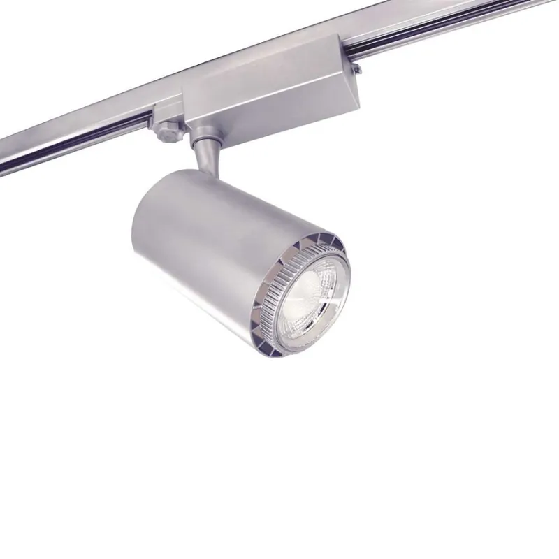 Köp online Rex II LED Track Light, 3-Fas, IP21, 230V, 35W, Silver, Malmbergs 9974458