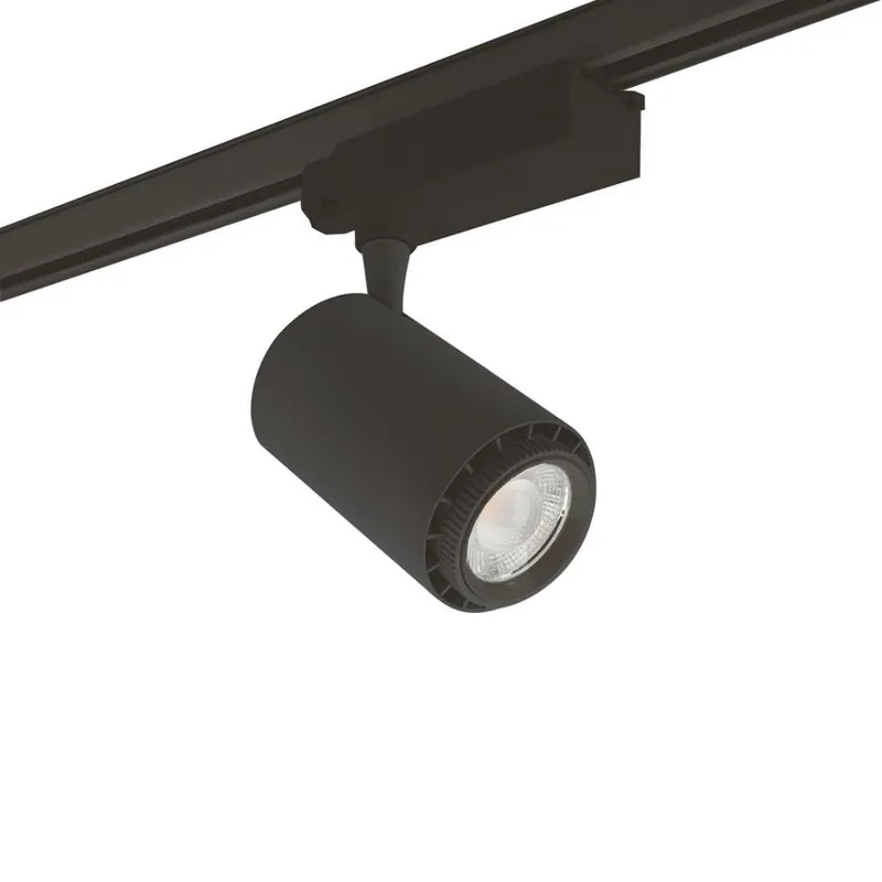 Rex II LED Track Light, 3-Fas, IP21, 230V, 46W, Svart, Malmbergs 9974462 Köp online