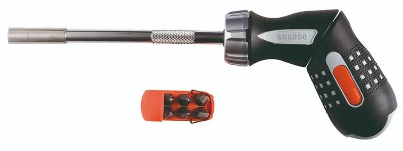 Bahco 808050P Bitsspärrskruvmejsel med pistolgrepp med 6st bits Köp nu