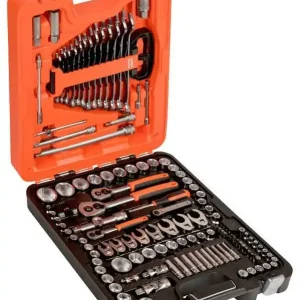 Bahco S138 Hylsnyckelsats 1/4",3/8",1/2" 138-delar Nyhet