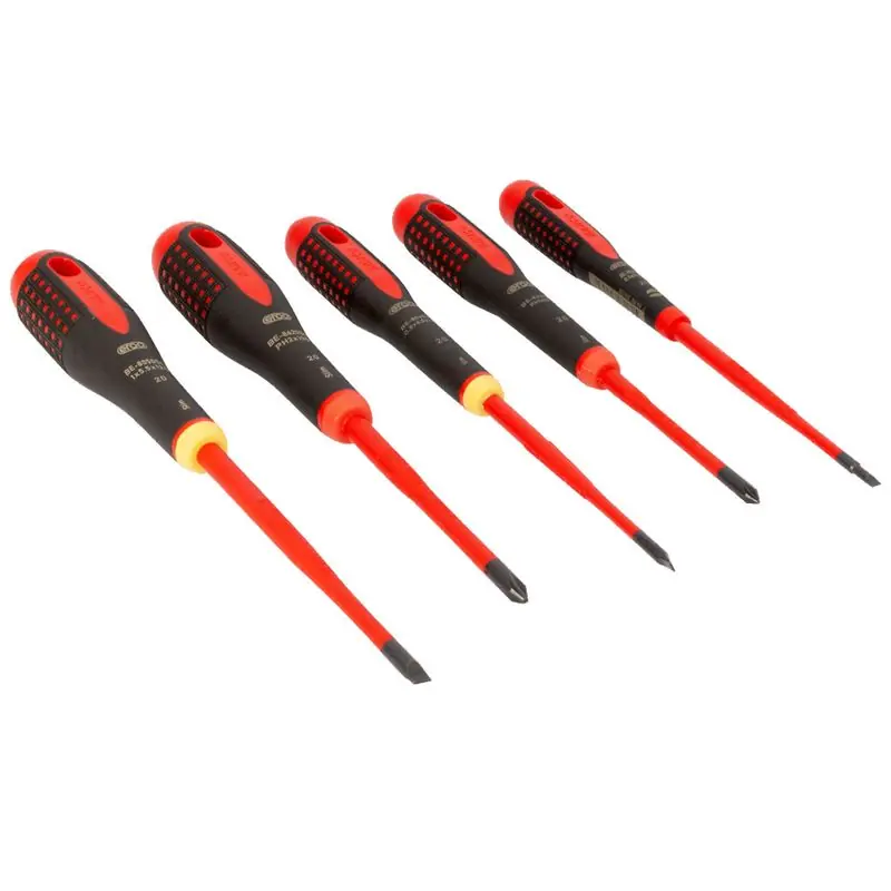 Bahco BE-9881SL Skruvmejselsats 5-delar 1000V Lågt pris