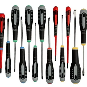 Handla nu Bahco BE-9875 Skruvmejselsats 13-delar XXL