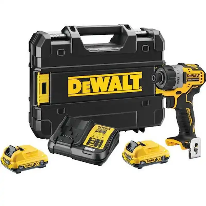 Billigare DeWalt DCF601D2 Skruvdragare 12V T-STAK (2x2,0ah)