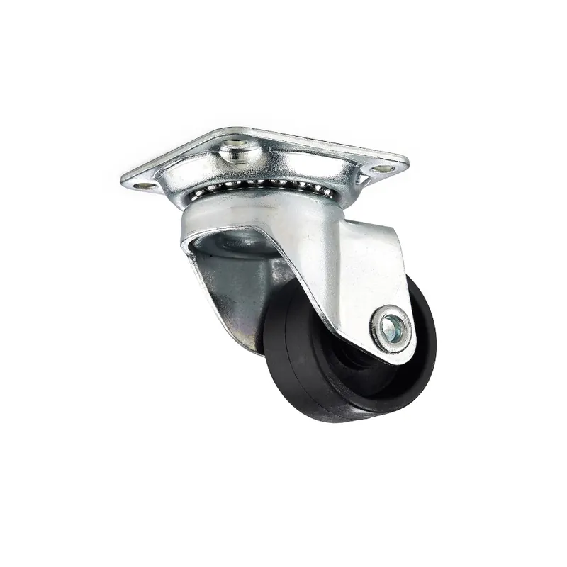 Möbelhjul 5345 Med Platta, Galv, 4st, Habo 35345 Rabatt