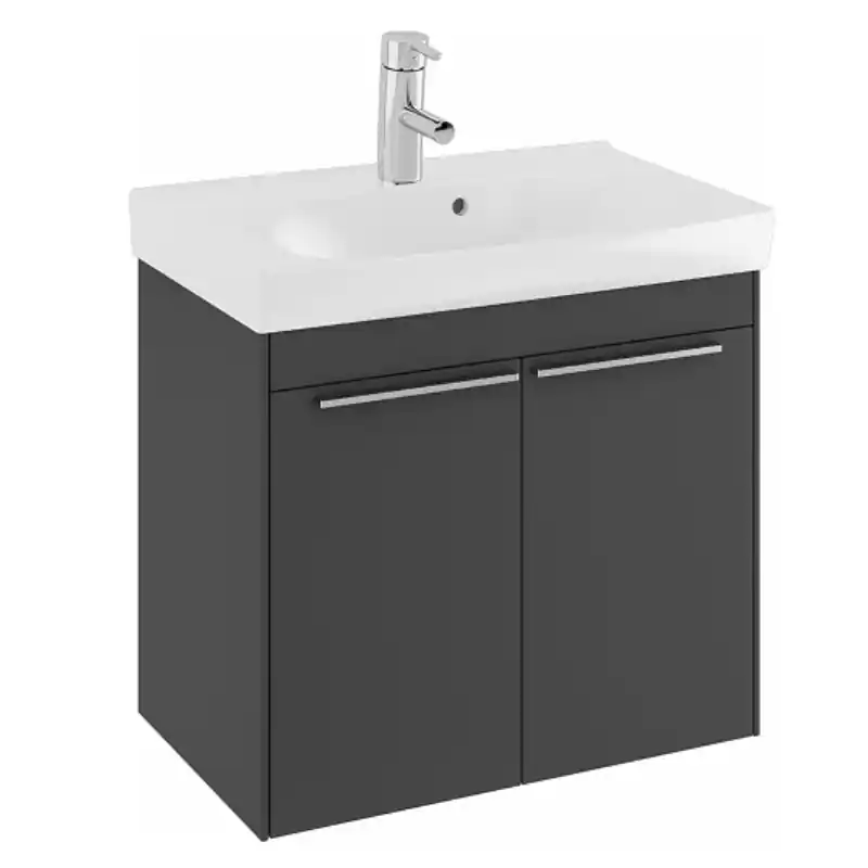 Möbelpaket Sense SDSPMP 60 Compact Grafit Med Spira Tvättställ Outlet