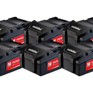 Billig Metabo 6 X LI-POWER-BATTERIPAKET 18 V/4,0 AH