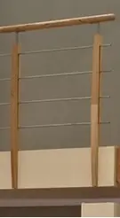 Kundfavorit TRAPPRÄCKE PRIMA BOK TRÄ STÅL 1M