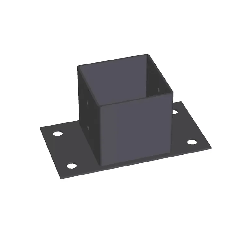 Stolpsko 71x71x70mm Svart Jabo 35144 Köp online