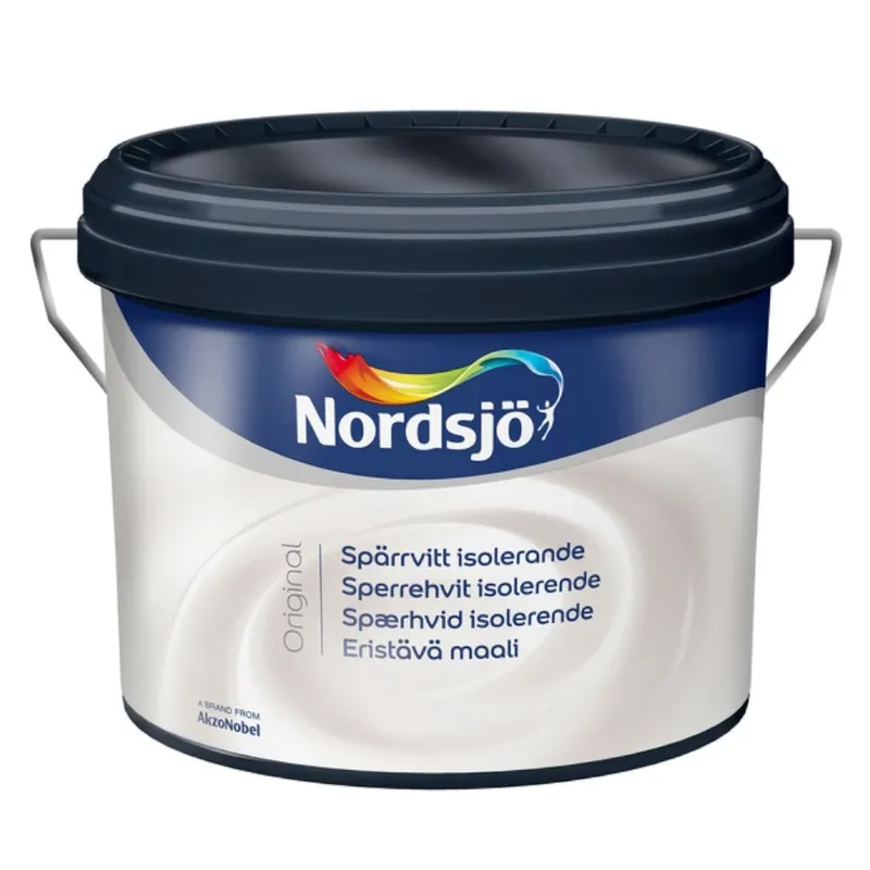 Spärrvitt-Isolerande Original In G3 1L Vit Nordsjö Kampanjpris