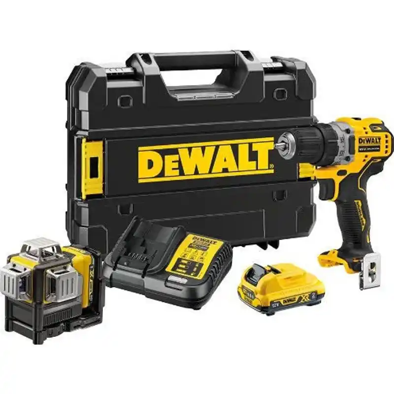 I lager DeWalt DCK212D2T Combokit 12V (2x2,0ah)