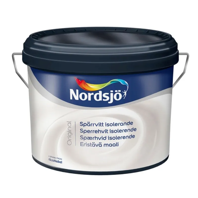Populär Spärrvitt-Isolerande Original In G3 2,5L Vit Nordsjö