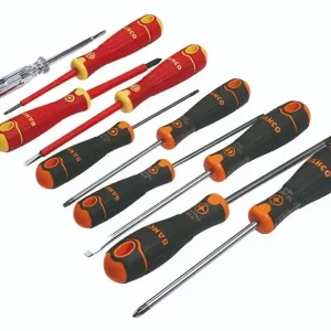 Bahco B219.110 Skruvmejselsats Bahcofit 10-delar Rabatt