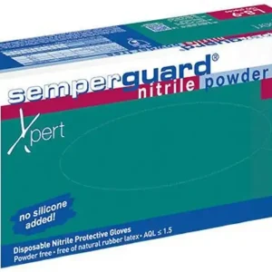 Semperguard Nitrile Xpert korttidshandske 100 st storlek 8-9 Large Nyhet